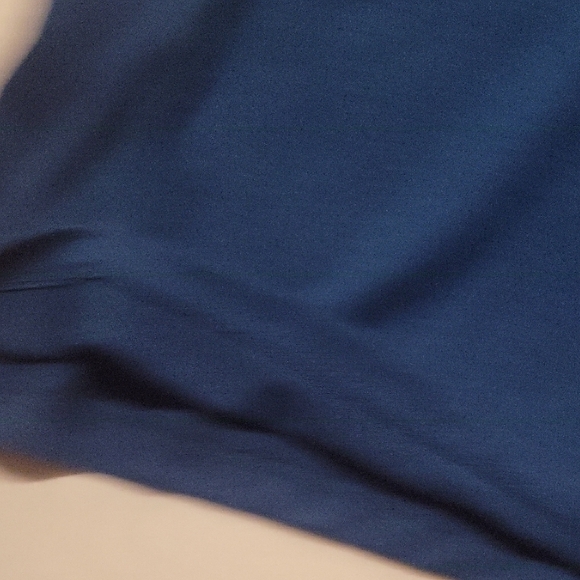 Max Studio Teal Ruffled Blouse - Picture 7 of 9